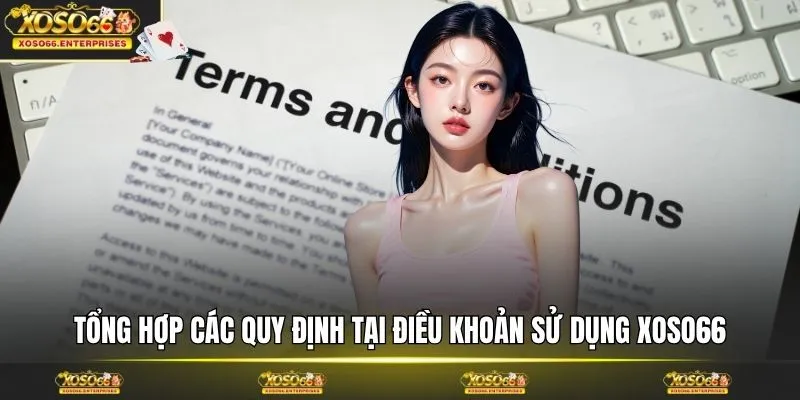 Tổng hợp các quy định tại điều khoản sử dụng XOSO66
