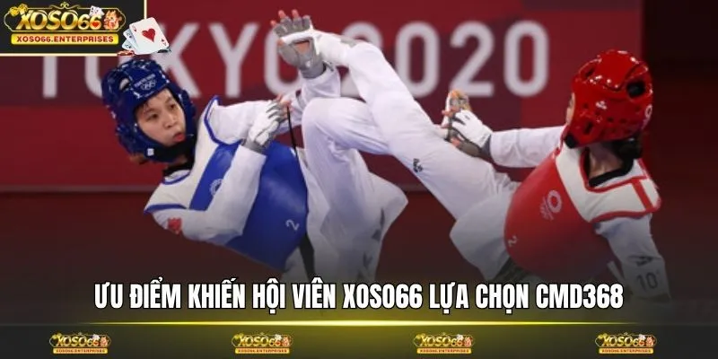 Ưu điểm khiến hội viên XOSO66 lựa chọn CMD368